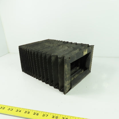 Hennig 5263 7-1/2" W x 5" H Accordion Style Bellows Way Cover Extends 16"