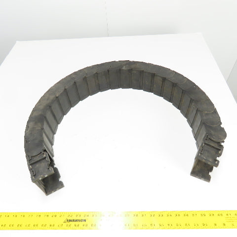 Igus 168.100.300 3-3/4"x 1-7/8" Cable Carrier Energy Drag Chain 55" OAL