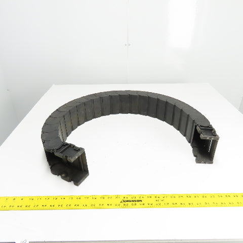 Igus 168.100.300 3-3/4"x 1-7/8" Cable Carrier Energy Drag Chain 55" OAL