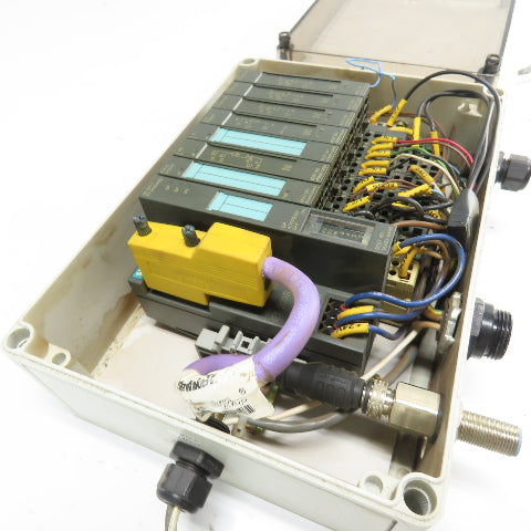 Siemens ET 200S Profibus Interface Module Panel Assembly 7-Slot Simatic S7