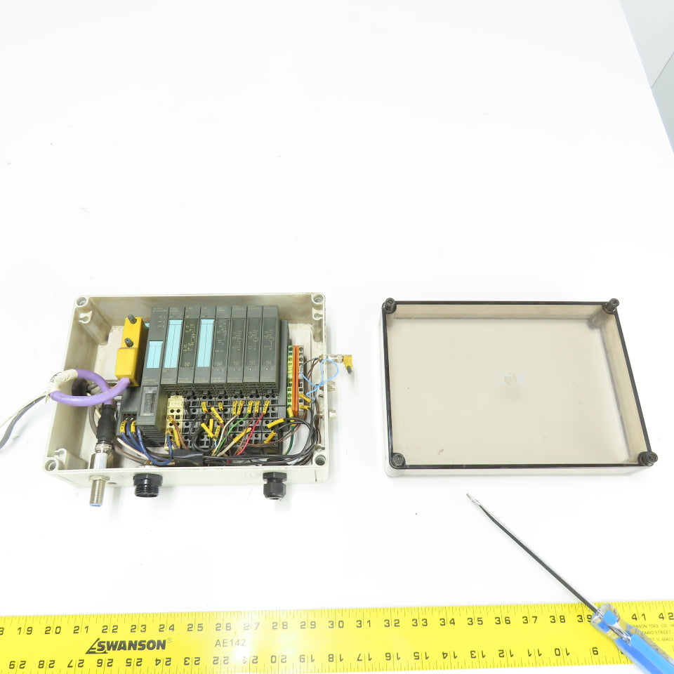 Siemens ET 200S Profibus Interface Module Panel Assembly 7-Slot Simatic S7