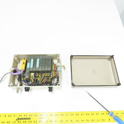 Siemens ET 200S Profibus Interface Module Panel Assembly 7-Slot Simatic S7