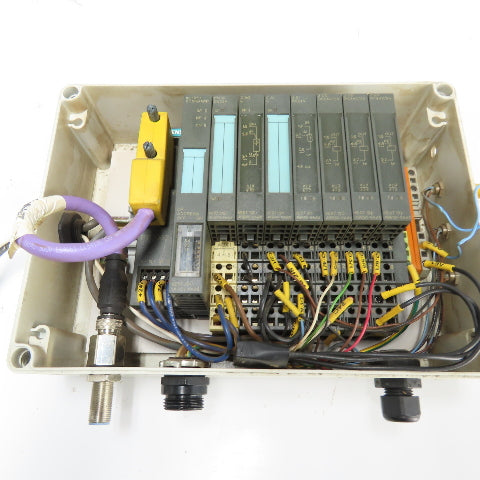 Siemens ET 200S Profibus Interface Module Panel Assembly 7-Slot Simatic S7