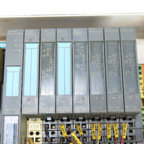 Siemens ET 200S Profibus Interface Module Panel Assembly 7-Slot Simatic S7