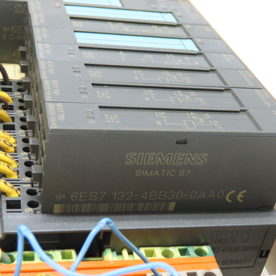 Siemens ET 200S Profibus Interface Module Panel Assembly 7-Slot Simatic S7
