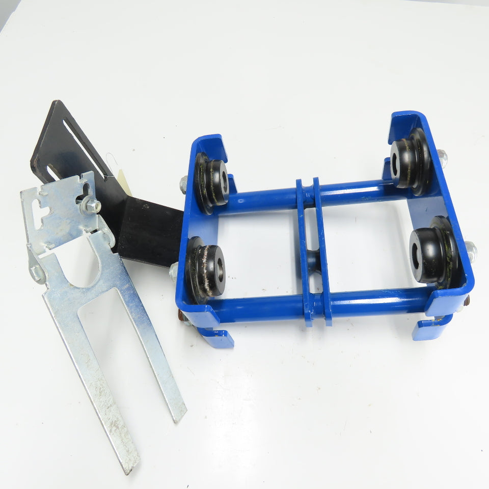 Starke SPT100 1 Ton Manual Plain Push Beam Trolley W/ End Stops For 10" Beam