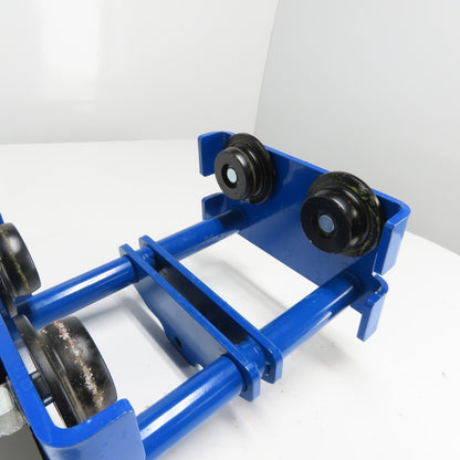 Starke SPT100 1 Ton Manual Plain Push Beam Trolley W/ End Stops For 10" Beam
