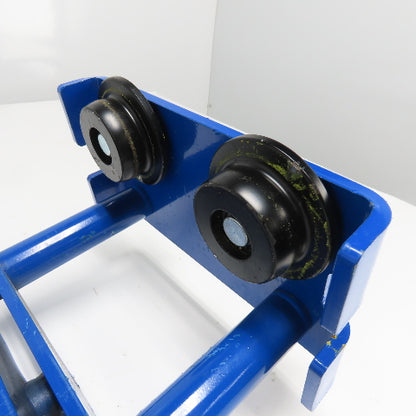 Starke SPT100 1 Ton Manual Plain Push Beam Trolley W/ End Stops For 10" Beam