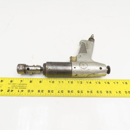 Gardner Denver Size B2 R-400RPM Pneumatic Pistol Grip Screwgun W/ Jacobs 42101