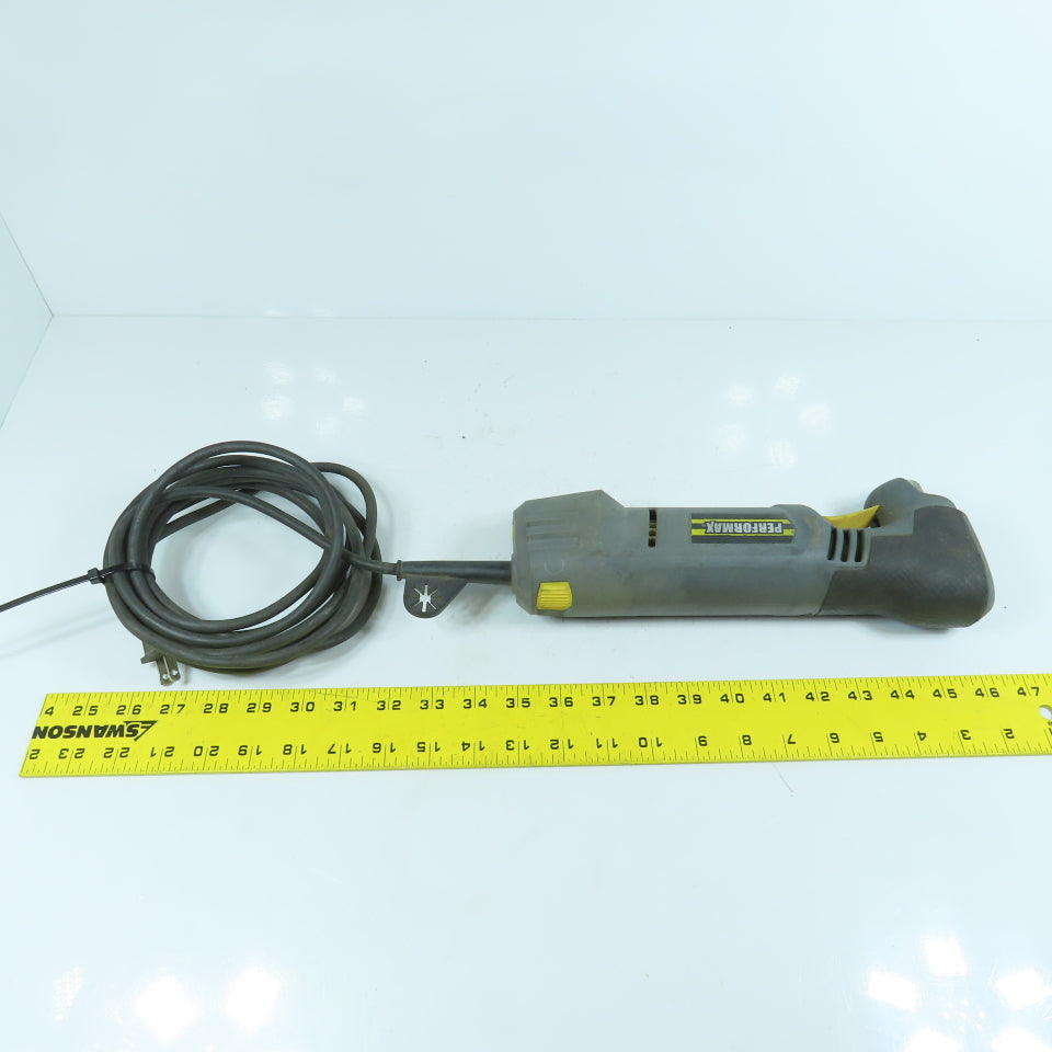 Performax 3/8" Corded Electric Angle Drill 120VAC 0-1200RPM Tested