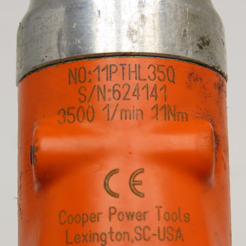 Cleco 11PTHL35Q Pneumatic Pistol Grip Screwdriver 1/4" Hex Drive 3500RPM 11Nm