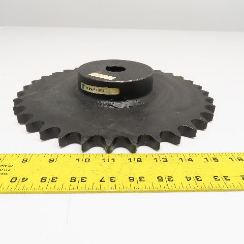 Tsubaki 80B35 F 1 3/16 #80 Roller Chain Drive Sprocket 1-3/16" Bore 35T