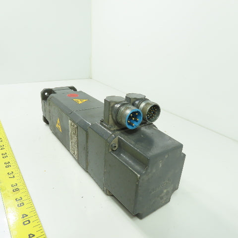 Siemens 1FT6034-1AK71-3AH1 3Ph Brushless Servo Motor W/24V Brake 6000RPM IP65