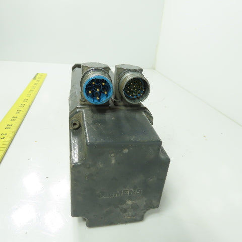 Siemens 1FT6034-1AK71-3AH1 3Ph Brushless Servo Motor W/24V Brake 6000RPM IP65