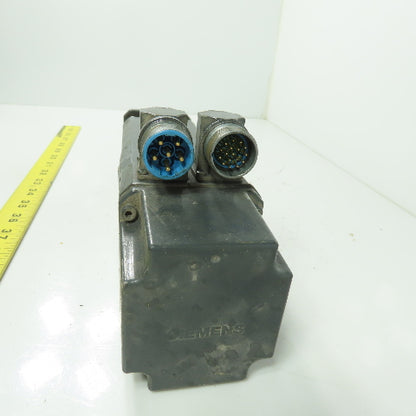 Siemens 1FT6034-1AK71-3AH1 3Ph Brushless Servo Motor W/24V Brake 6000RPM IP65