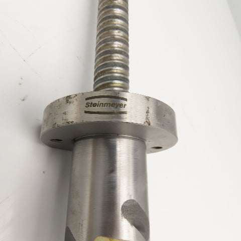 Steinmeyer 31/32" OD Ball Screw Two Start 3/8" Lead 27-1/2" Screw Length 32"OAL