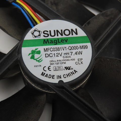Sunon MFC0381V1-Q000-M99 12V DC Cabinet Cooling Fan Lot Of 2