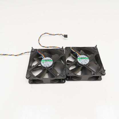 Sunon MFC0381V1-Q000-M99 12V DC Cabinet Cooling Fan Lot Of 2