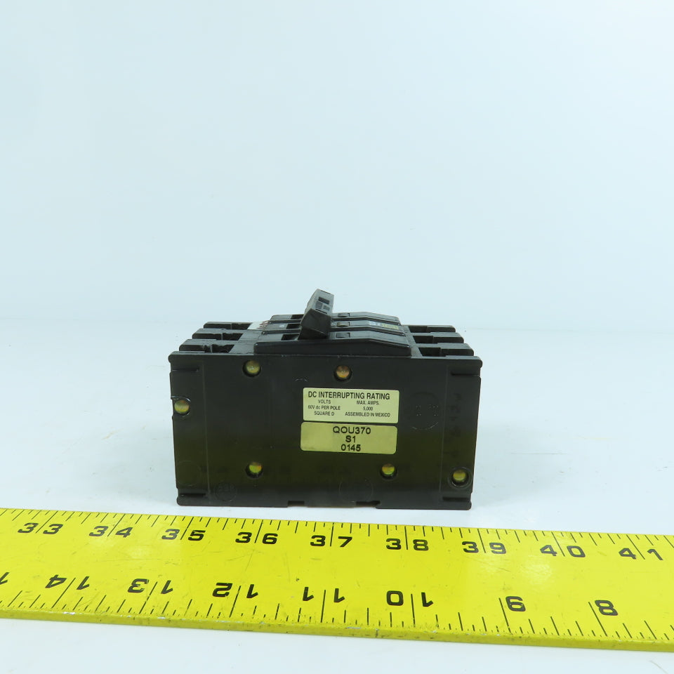 Square D Type QOU 70A Plug-On Circuit Breaker 3-Pole