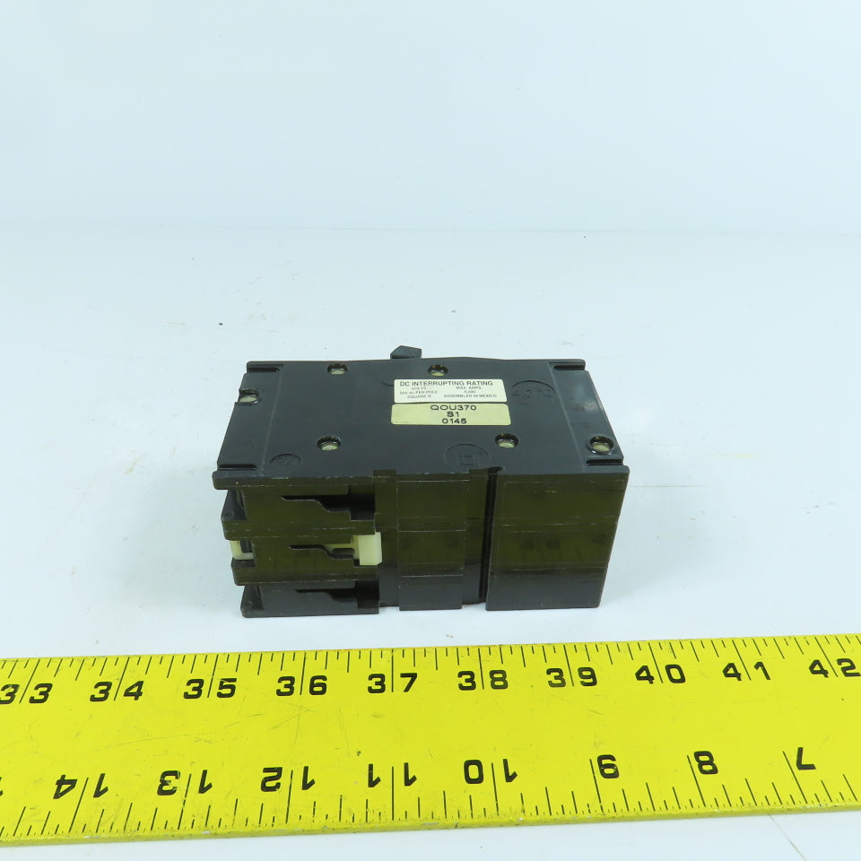 Square D Type QOU 70A Plug-On Circuit Breaker 3-Pole