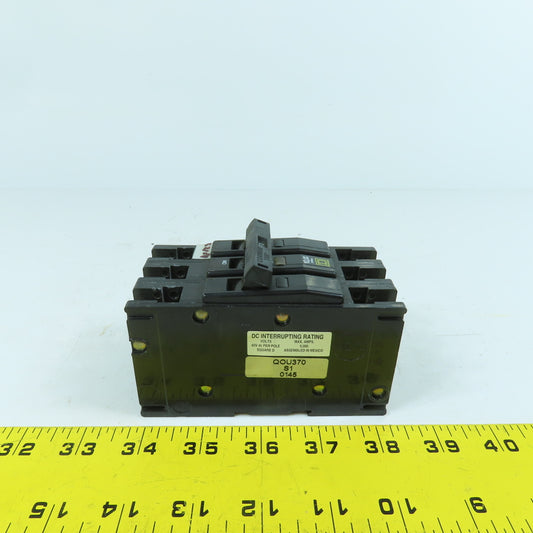 Square D Type QOU 70A Plug-On Circuit Breaker 3-Pole