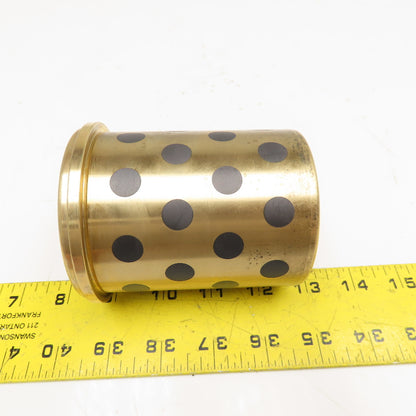Lamina SCB250M 2-1/2" Short Shoulder Self Lubricating Bronze Bushing