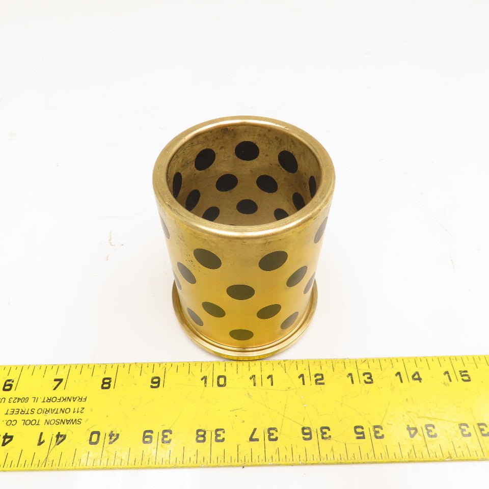 Lamina SCB250M 2-1/2" Short Shoulder Self Lubricating Bronze Bushing
