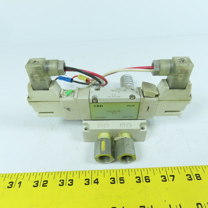 CKD 4GB330R-08-B-3 Pneumatic Directional Control Valve 0.2-0.7MPa 24VDC