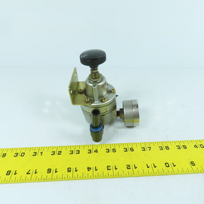 SMC IR201-02BG Precision Pneumatic Pressure Regulator 0.7MPa Max .005-0.4MPa Out
