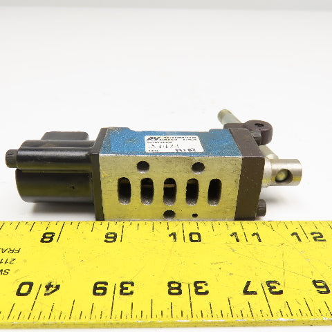 Automatic Valve 407B033B9K Manual 5/2 Position Spring Return Spool Air Valve