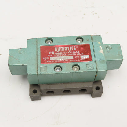 Numatics 1JDPA4 Junior Series Air Piloted Pneumatic Power Valve 1/8" NPT