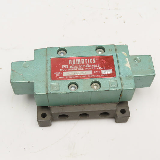 Numatics 1JDPA4 Junior Series Air Piloted Pneumatic Power Valve 1/8" NPT