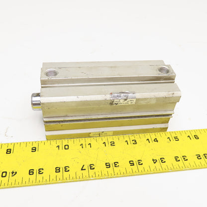SMC CDQ2A50-100D 50mm Bore 100mm Stroke Square Body Air Cylinder