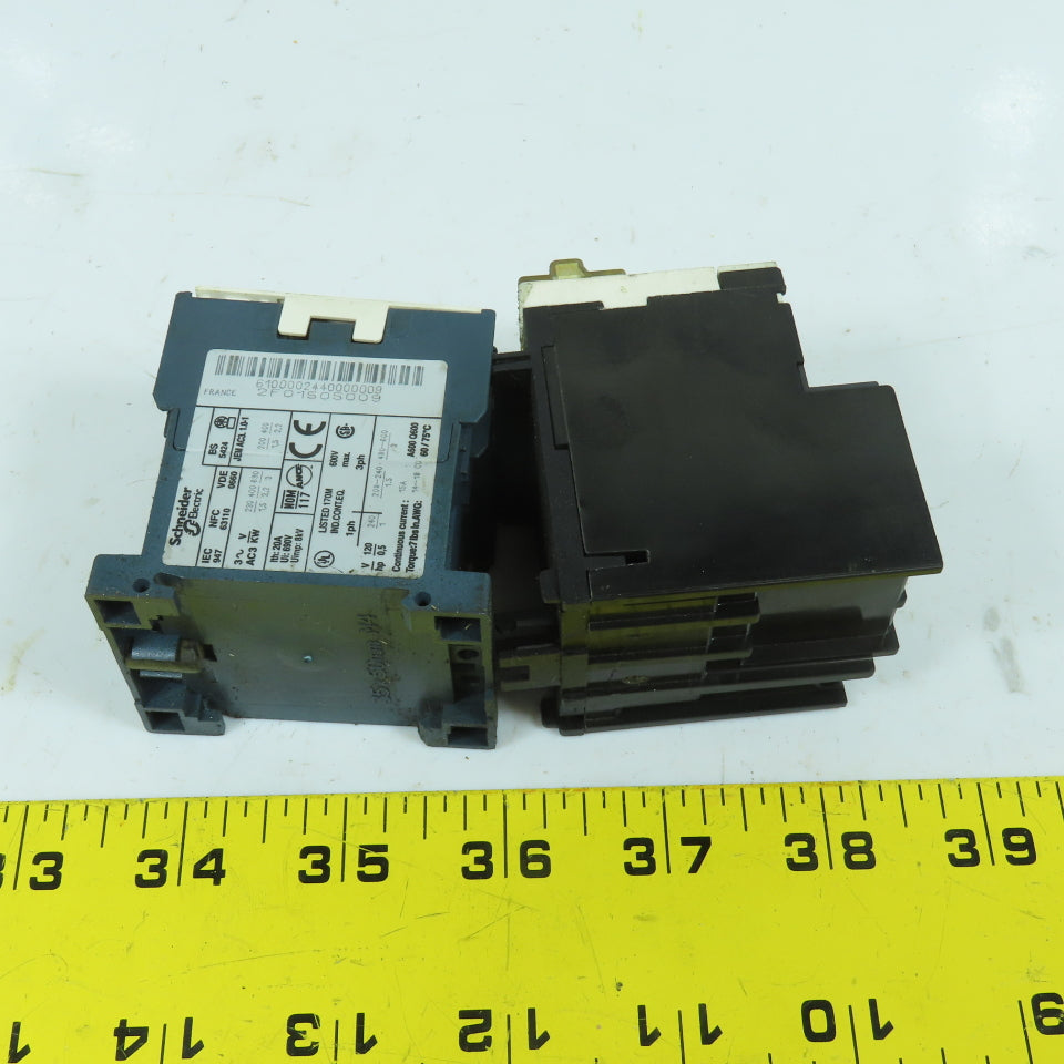 Telemecanique LP1K06-10BD 20A Contactor 24VDc Coil W/ Overload LR2K0307