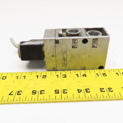 Festo MFH-3-1/4 3/2 Position Pneumatic Solenoid Valve 24V Coil G1/4