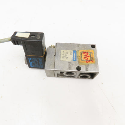 Festo MFH-3-1/4 3/2 Position Pneumatic Solenoid Valve 24V Coil G1/4