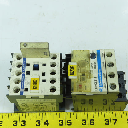 Telemecanique LP1K06-10BD 20A Contactor 24VDC Coil W/ Overload LR2K0312