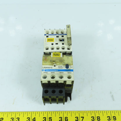 Telemecanique LP1K06-10BD 20A Contactor 24VDC Coil W/ Overload LR2K0312