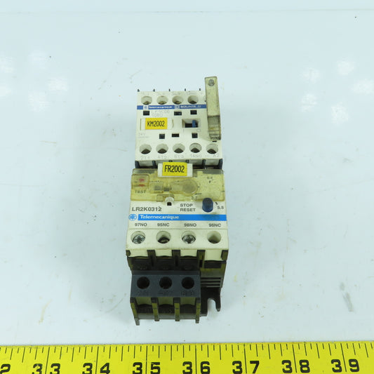 Telemecanique LP1K06-10BD 20A Contactor 24VDC Coil W/ Overload LR2K0312
