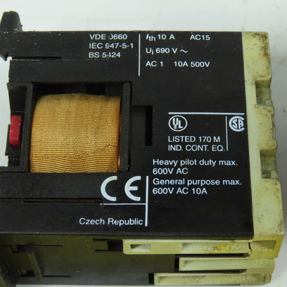 Telemecanique CA3SK 20 Auxiliary Contact 600VA 10A 24VDC Coil Lot Of 5