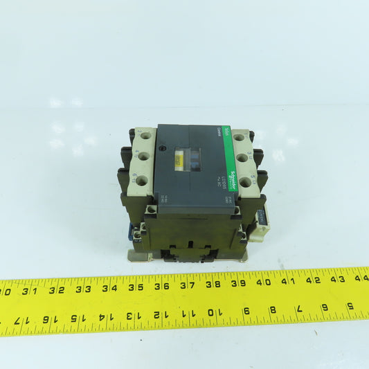 Schneider LC1D95 TelSys 60HP Motor Strater Contactor 600V Max 110V Coil