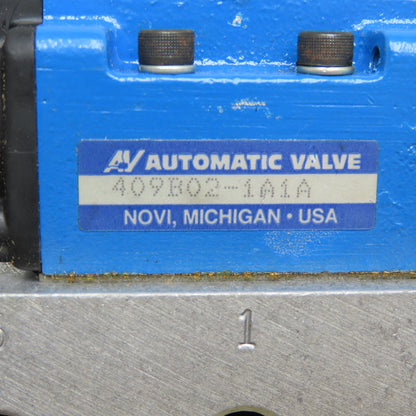 Automatic Valve 409B02-1A1A Air Piloted 5 Port Solenoid Valve 1/4"NPT