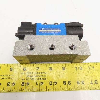 Automatic Valve 409B02-1A1A Air Piloted 5 Port Solenoid Valve 1/4"NPT