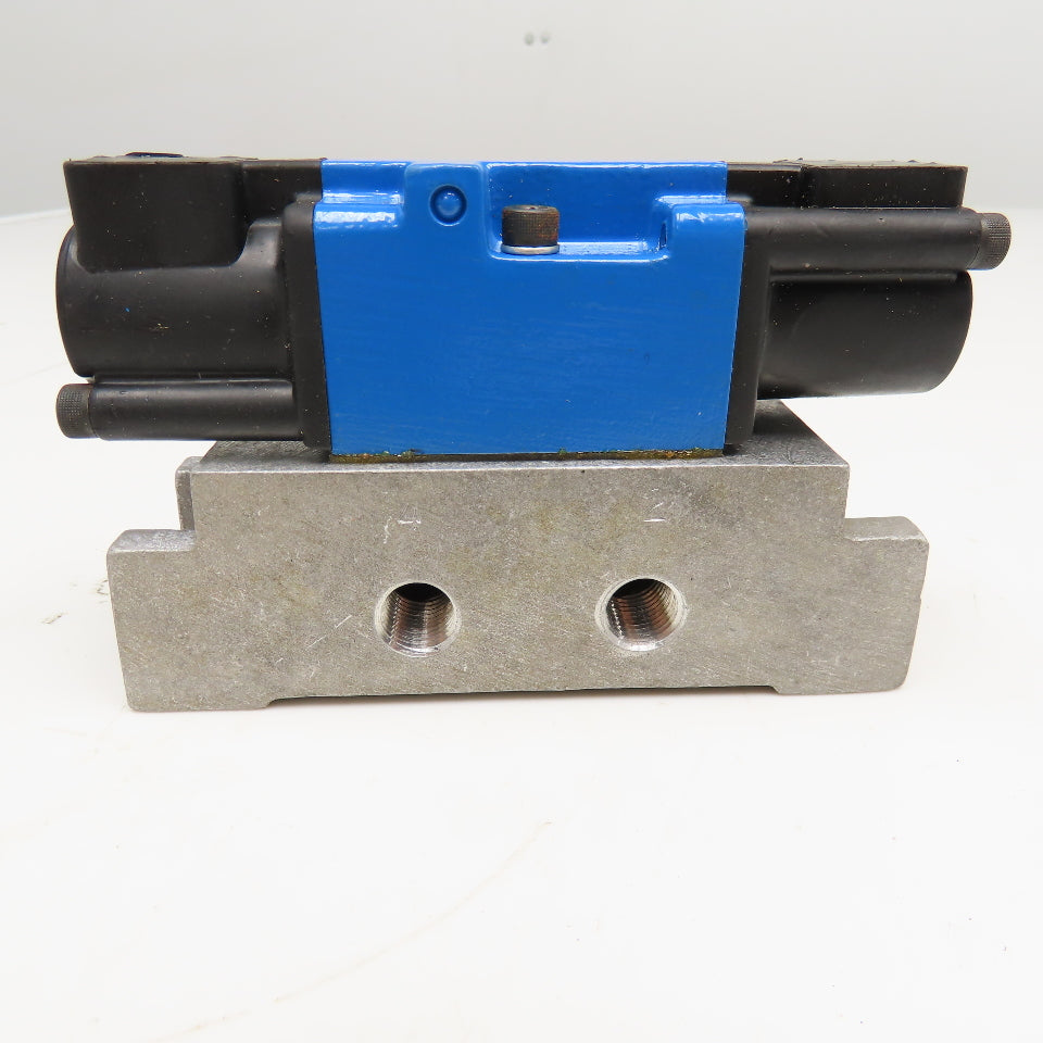 Automatic Valve 409B02-1A1A Air Piloted 5 Port Solenoid Valve 1/4"NPT