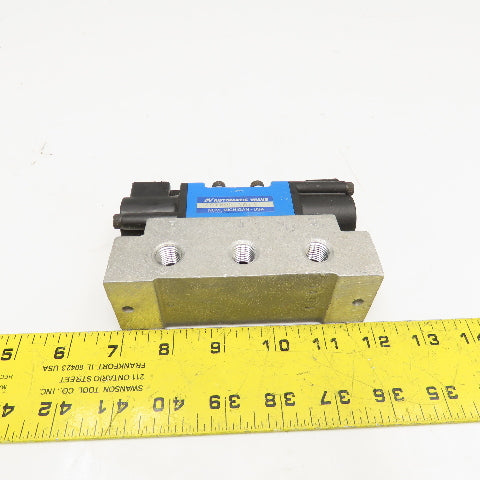 Automatic Valve 409B02-1A1A Air Piloted 5 Port Solenoid Valve 1/4"NPT