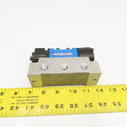Automatic Valve 409B02-1A1A Air Piloted 5 Port Solenoid Valve 1/4"NPT