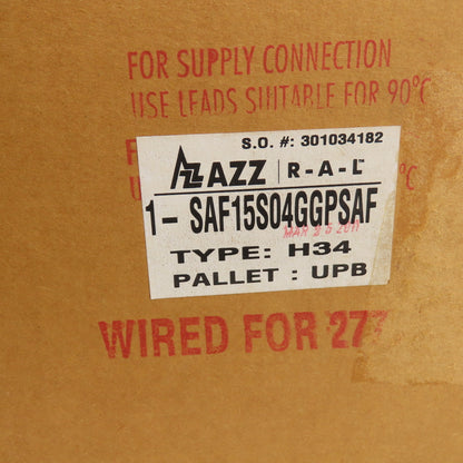 AZZ Rig-A-Lite SAF15S04GGPSAF Hazardous Location Lighting Fixture HPS 120-277V