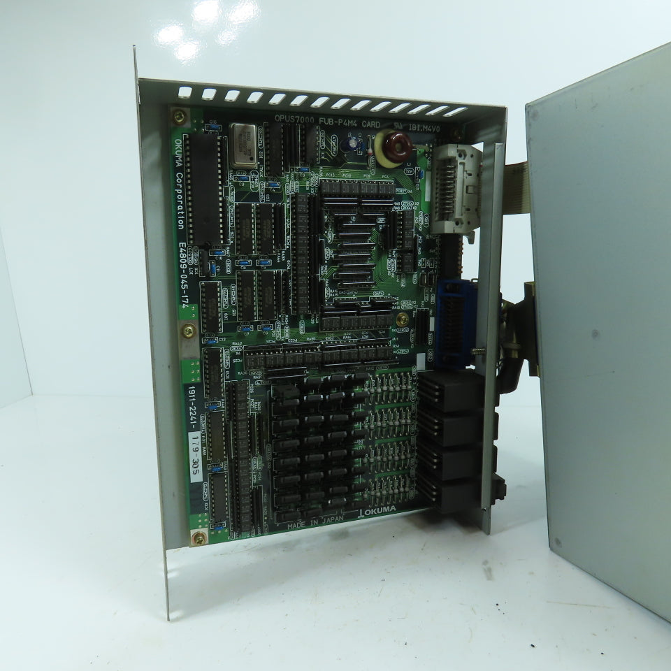 Okuma FUB-P4M4 Ver2.0 FUB-DR3 Ver 1.0 1911-2870 Servo Drive Controller Lot of 3