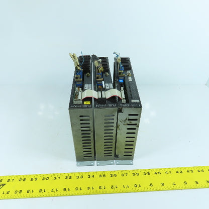 Okuma FUB-P4M4 Ver2.0 FUB-DR3 Ver 1.0 1911-2870 Servo Drive Controller Lot of 3