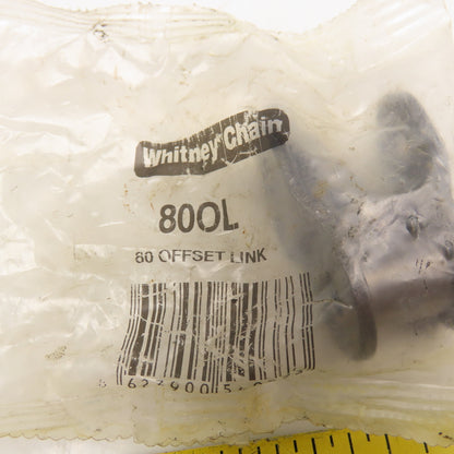 Whitney Chain 80OL ANSI #80 Roller Chain Offset Link Lot Of 3